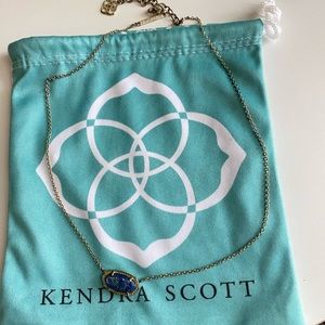 Royal blue Kendra Scott necklace